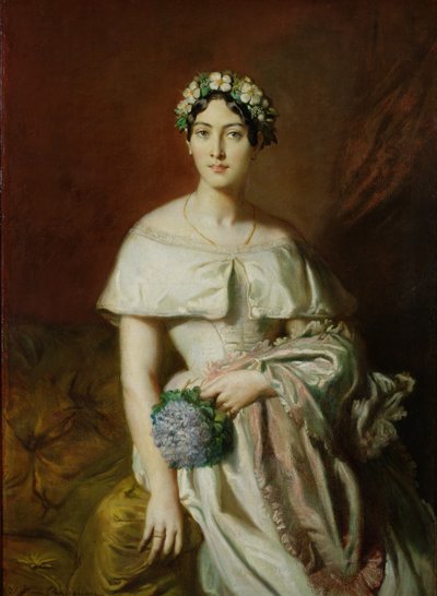 Mademoiselle Marie-Therese de Cabarrus, 1848 de Théodore Chassériau